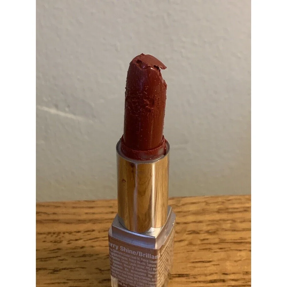 DISCONTINUED Wet N Wild Vintage Lipstick Wild Shine 330A CRANBERRY SHINE FLAW